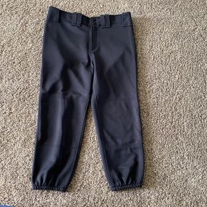 Mizuno black softball pants